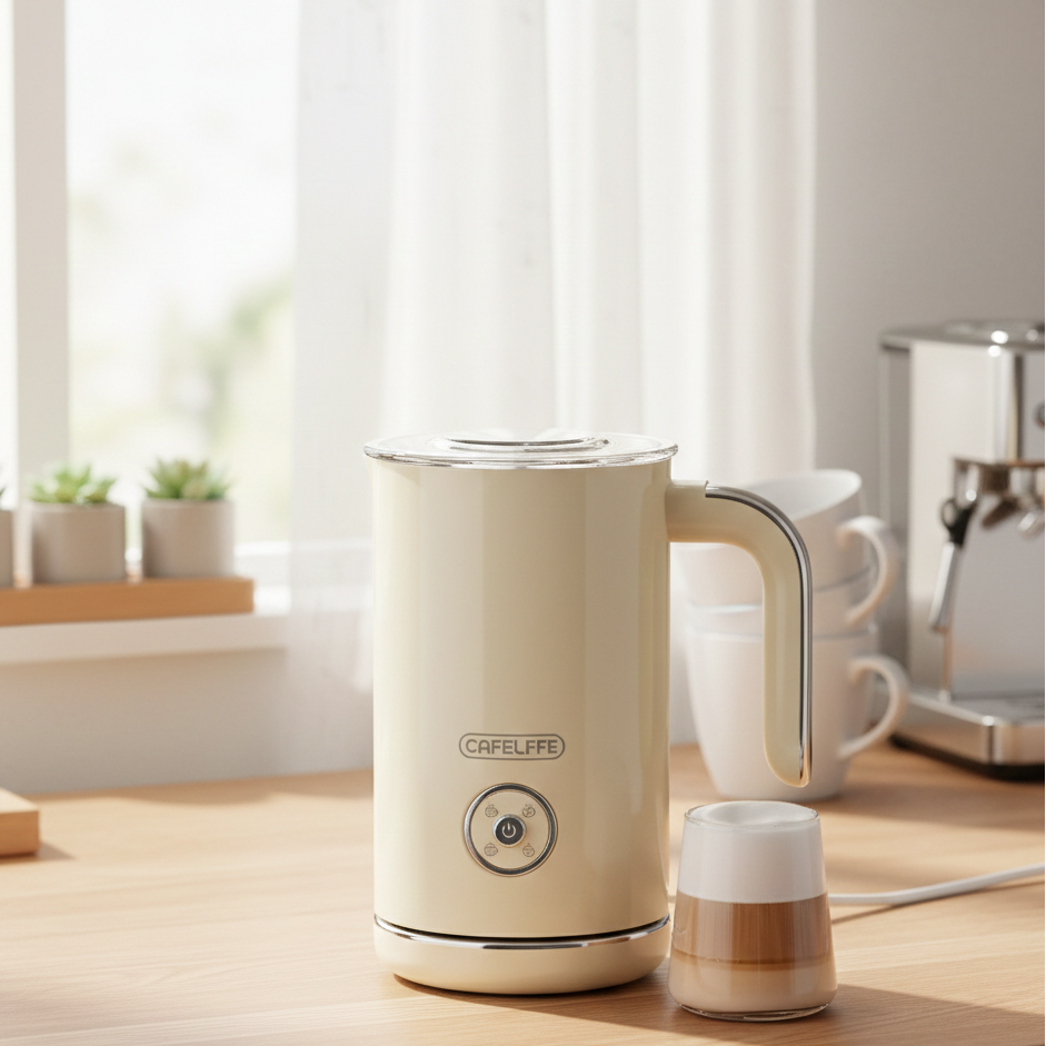 4 in 1 Electric Milk Frother and Chocolate Mixer