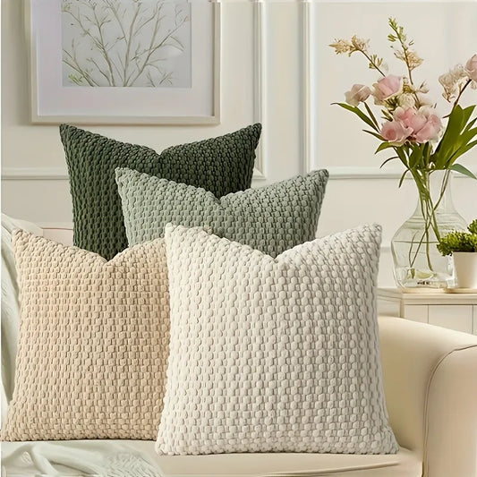 Corduroy Throw Pillow Cover