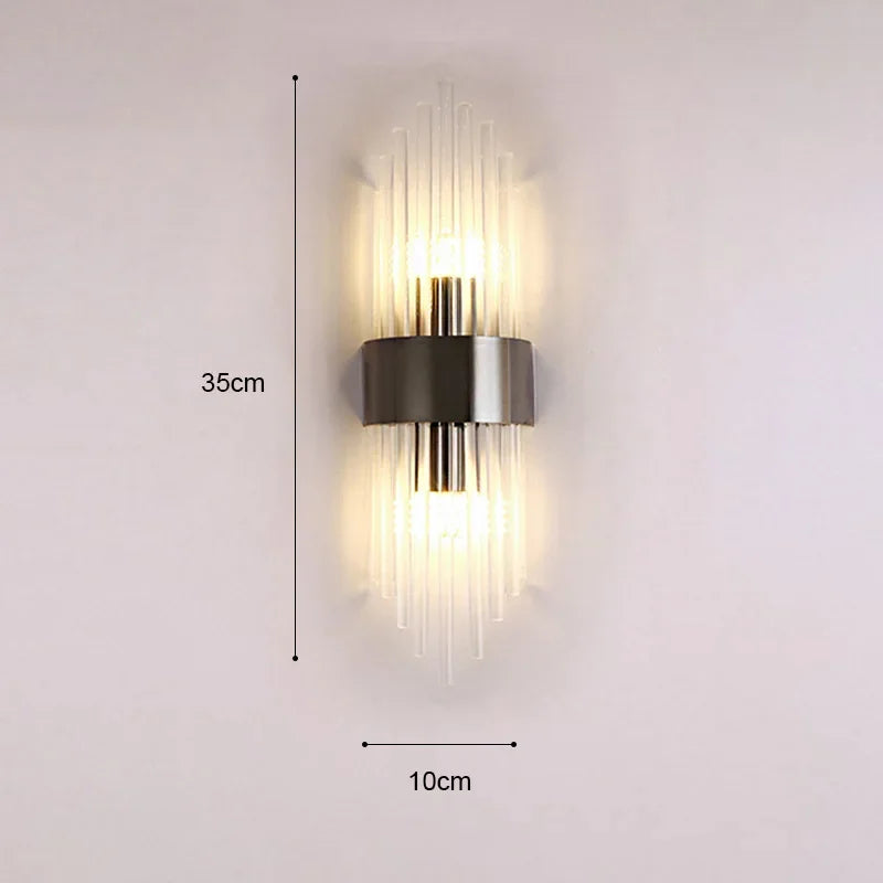 Luxury Gold LED Wall Sconce
