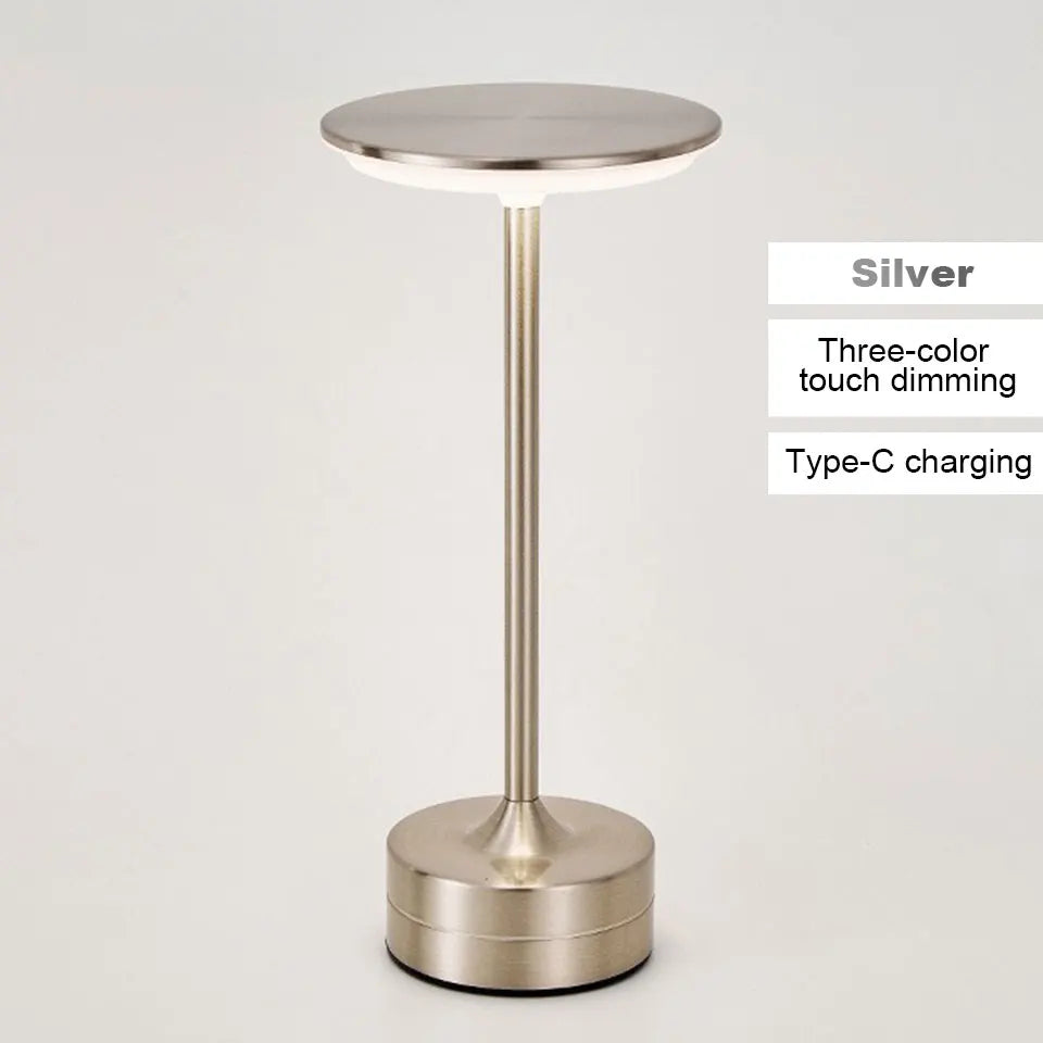 Touch Sensor LED Table Lamp USB Rechargeable