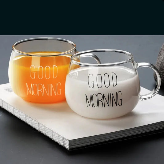 Creative Glass Coffee and Tea Mug