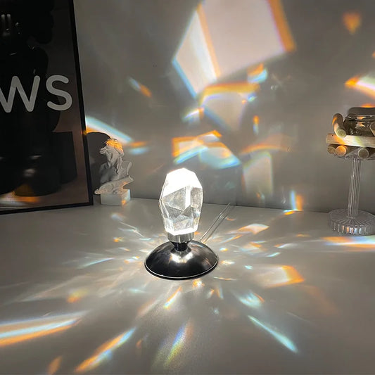 16-Color RGB Crystal Table Lamp