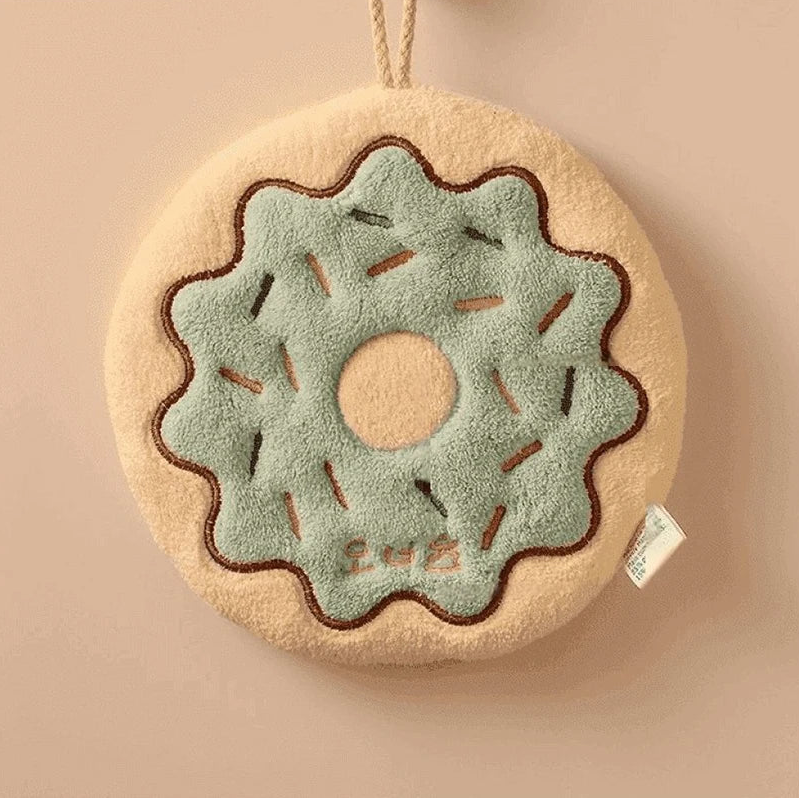 Coral Velvet Hand Towel