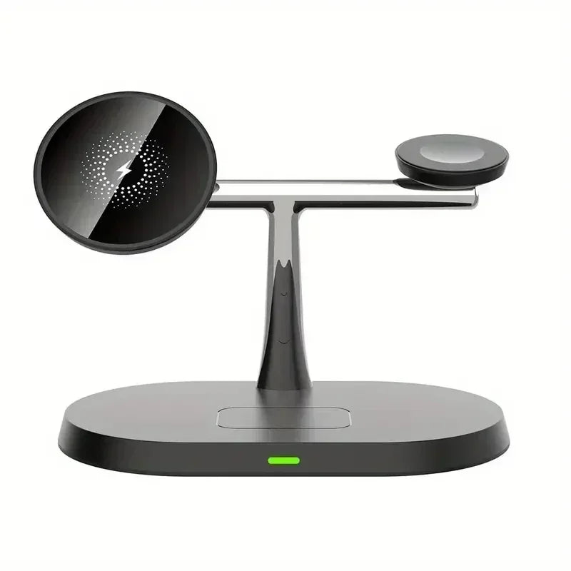 3-in-1 Magnetic Wireless Charger Stand – iPhone, iWatch & AirPods
