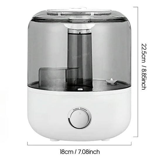 3L Silent Air Humidifier – Large Capacity with Remote & Timer