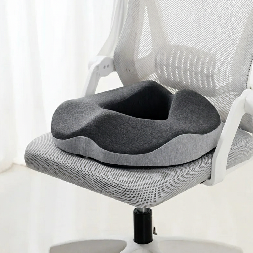 Memory Foam Office Chair Seat and Back Cushion