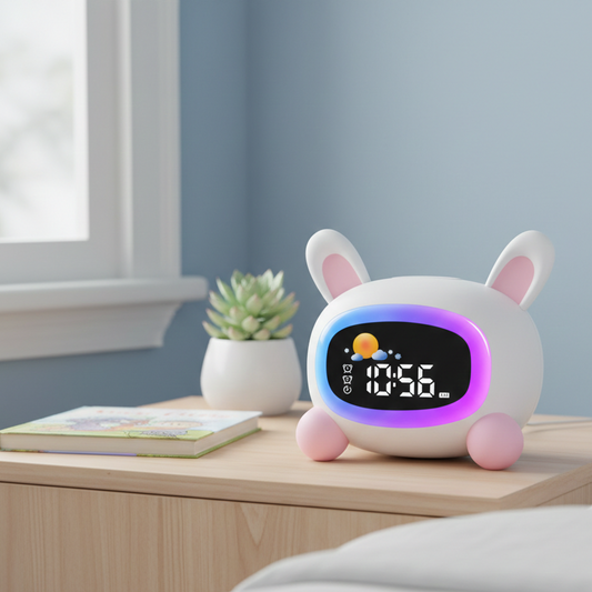 Kids Sleep Training Alarm Clock and Sound Machine