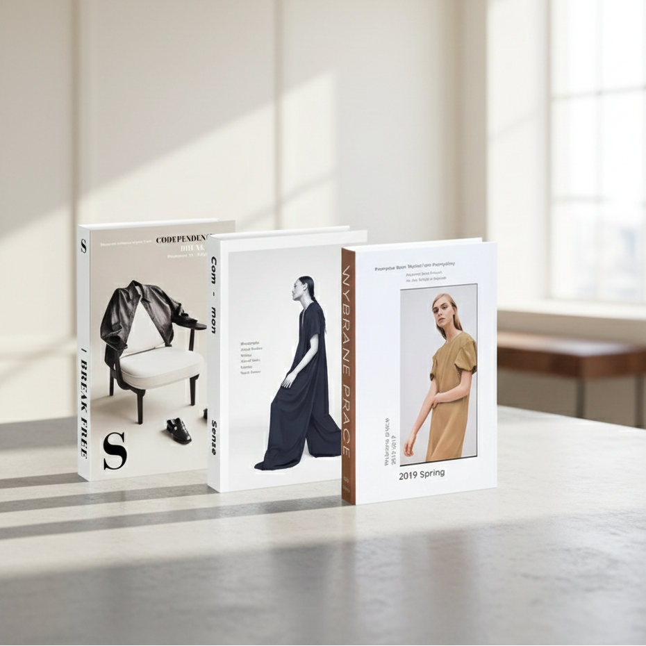 4Pcs Aesthetic Decorative Faux Book Set