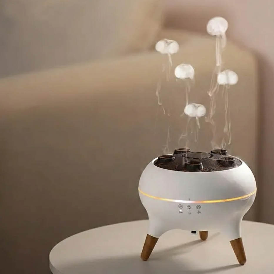 Dynamic Jellyfish Air Humidifier and Oil Diffuser