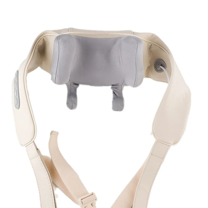 26W Wireless Neck & Shoulder Massager – Brushless Motor Kneading Shawl