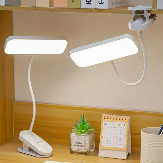 Clip-on LED USB Charging Desk Lamp