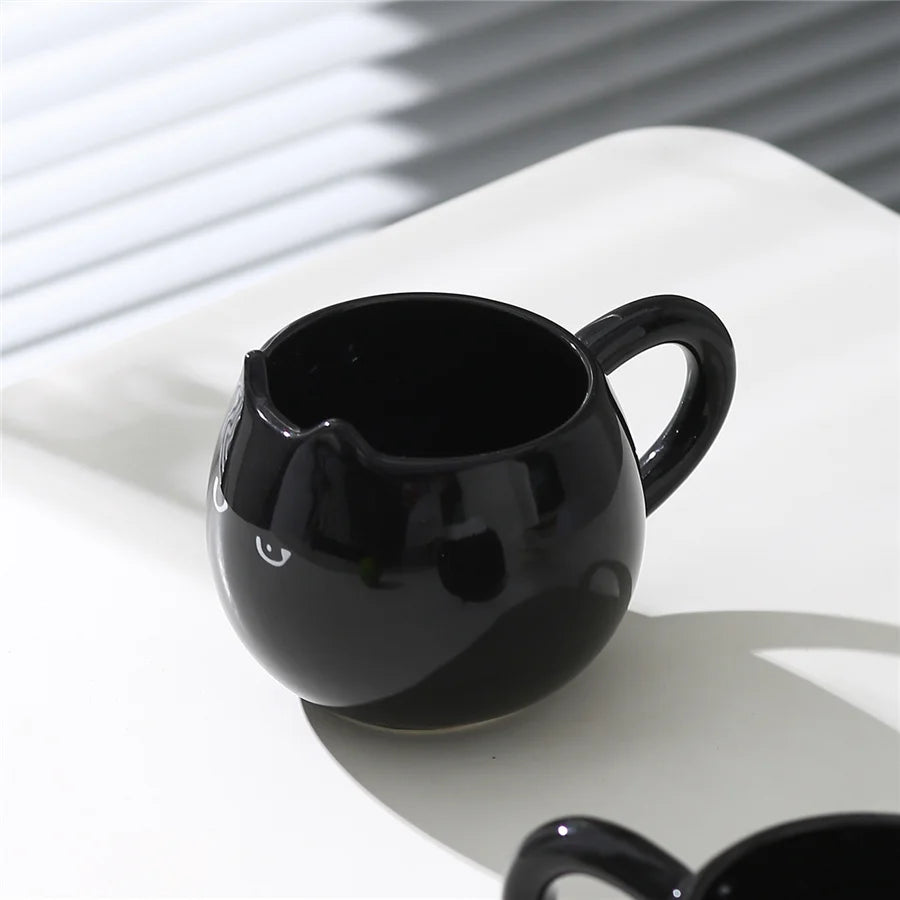 Cat Shaped Ceramic Cup
