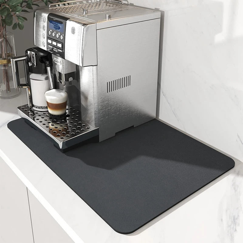 Super Absorbent Non Slip Kitchen Draining Mat