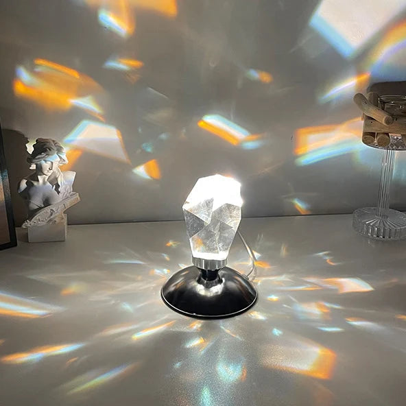 16-Color RGB Crystal Table Lamp