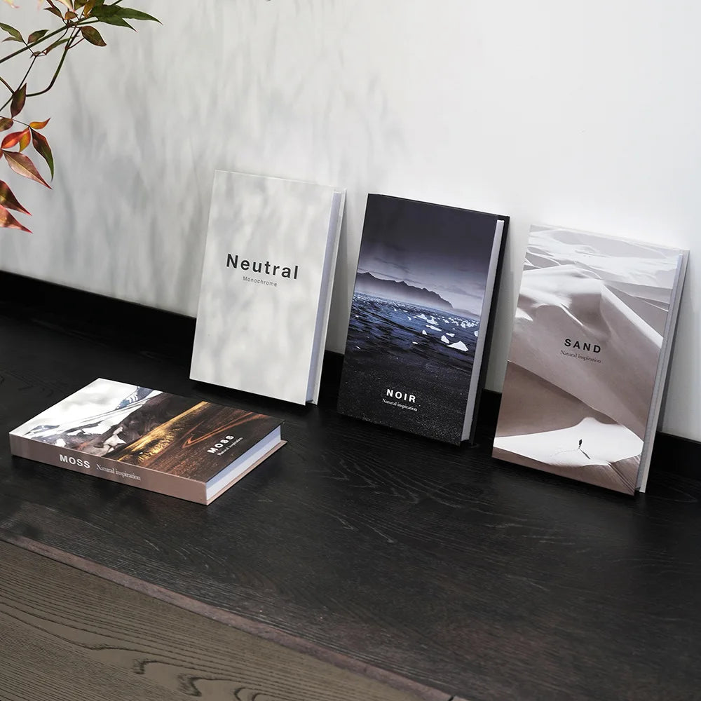 4Pcs Aesthetic Decorative Faux Book Set