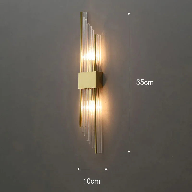 Luxury Gold LED Wall Sconce