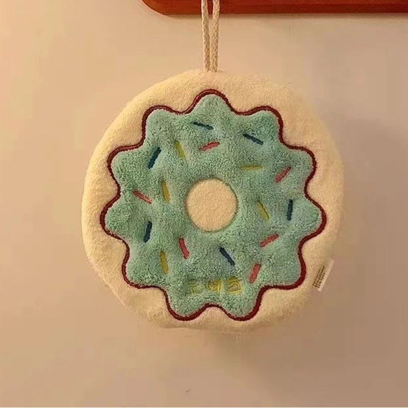 Coral Velvet Hand Towel