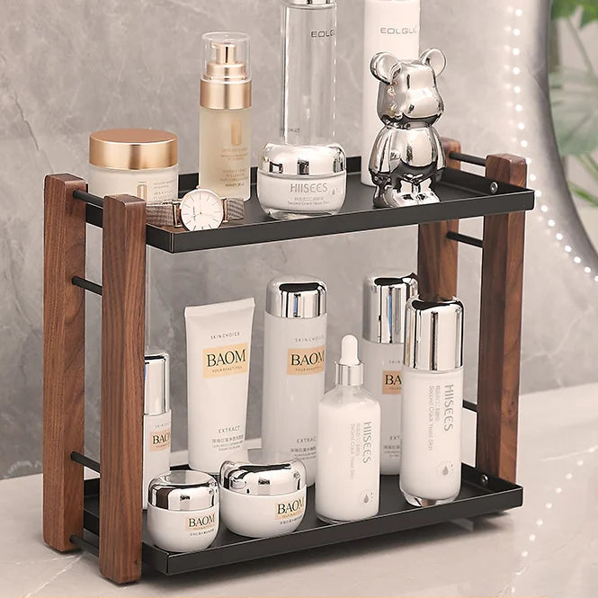 Multi Purpose Bathroom and Coffee Station Organizer Shelf