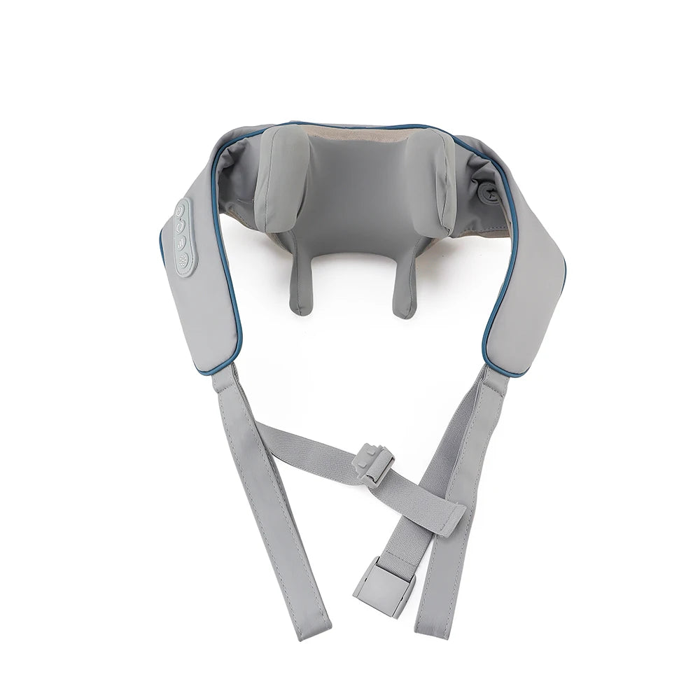 26W Wireless Neck & Shoulder Massager – Brushless Motor Kneading Shawl