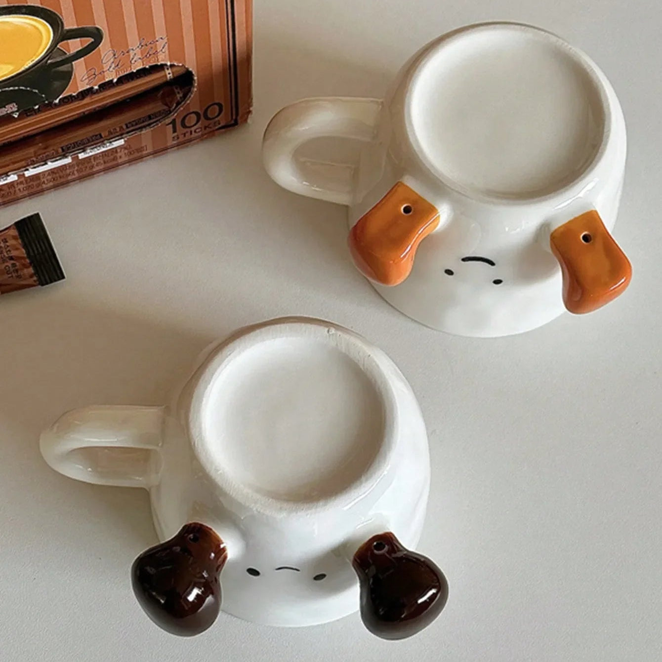 Happy Face Ceramic Coffee Mug