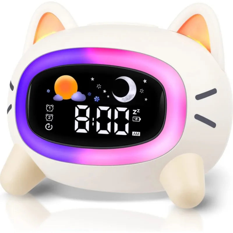 Kids Sleep Training Alarm Clock and Sound Machine