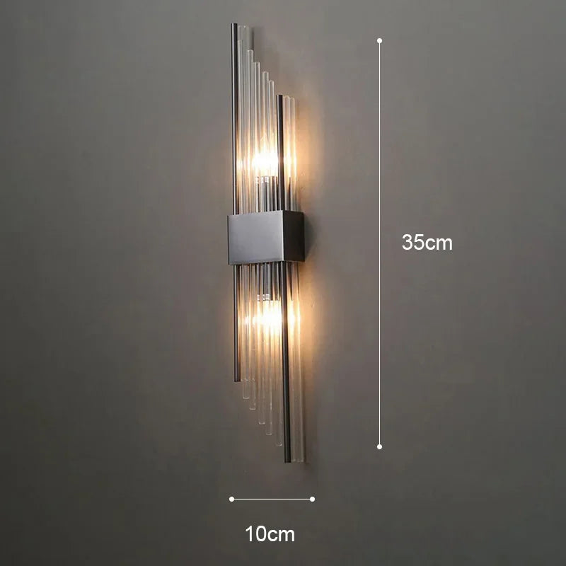 Luxury Gold LED Wall Sconce