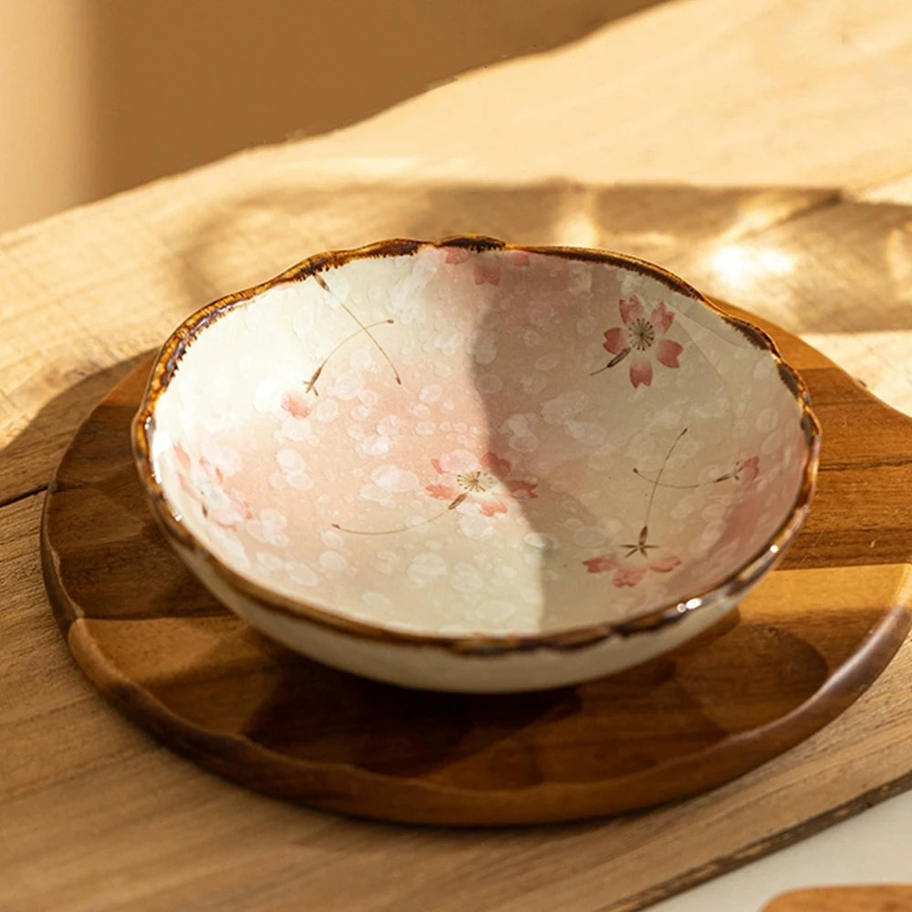 Ceramic Bowl with Handle