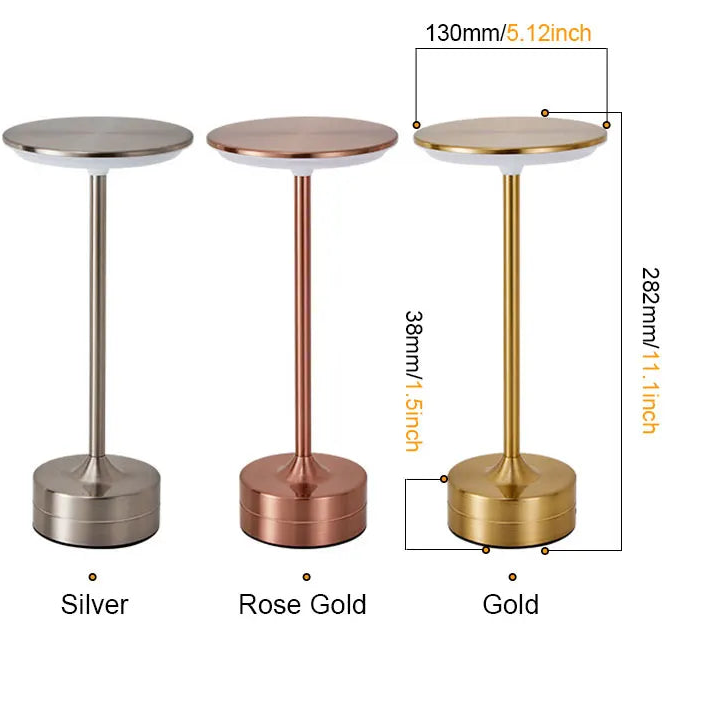 Touch Sensor LED Table Lamp USB Rechargeable