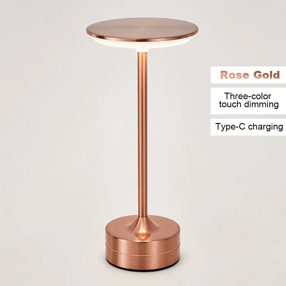 Touch Sensor LED Table Lamp USB Rechargeable