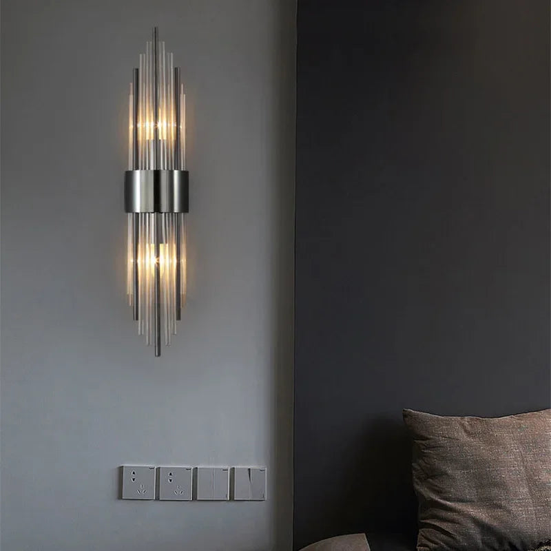 Luxury Gold LED Wall Sconce
