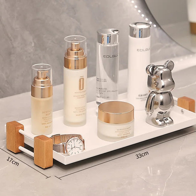 Multi Purpose Bathroom and Coffee Station Organizer Shelf