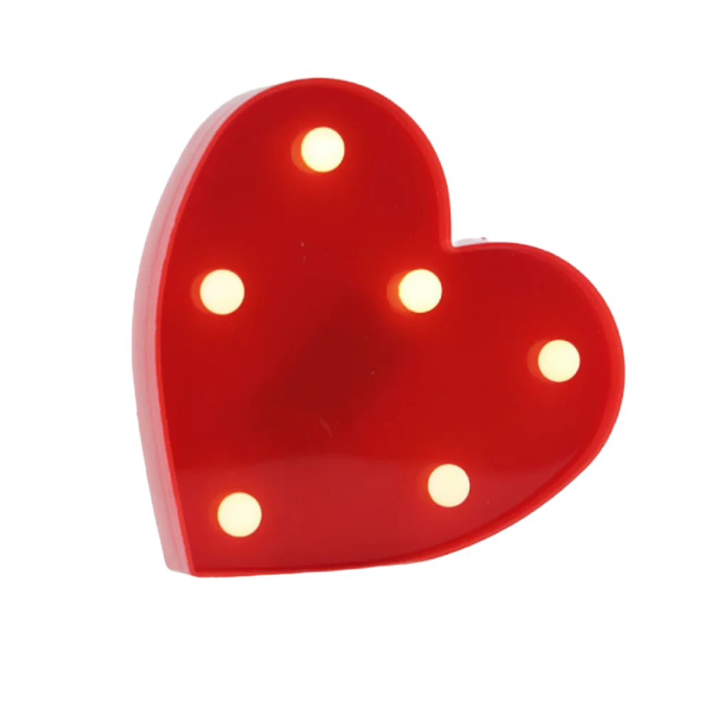 Luminous LED Alphabet and Number Lights