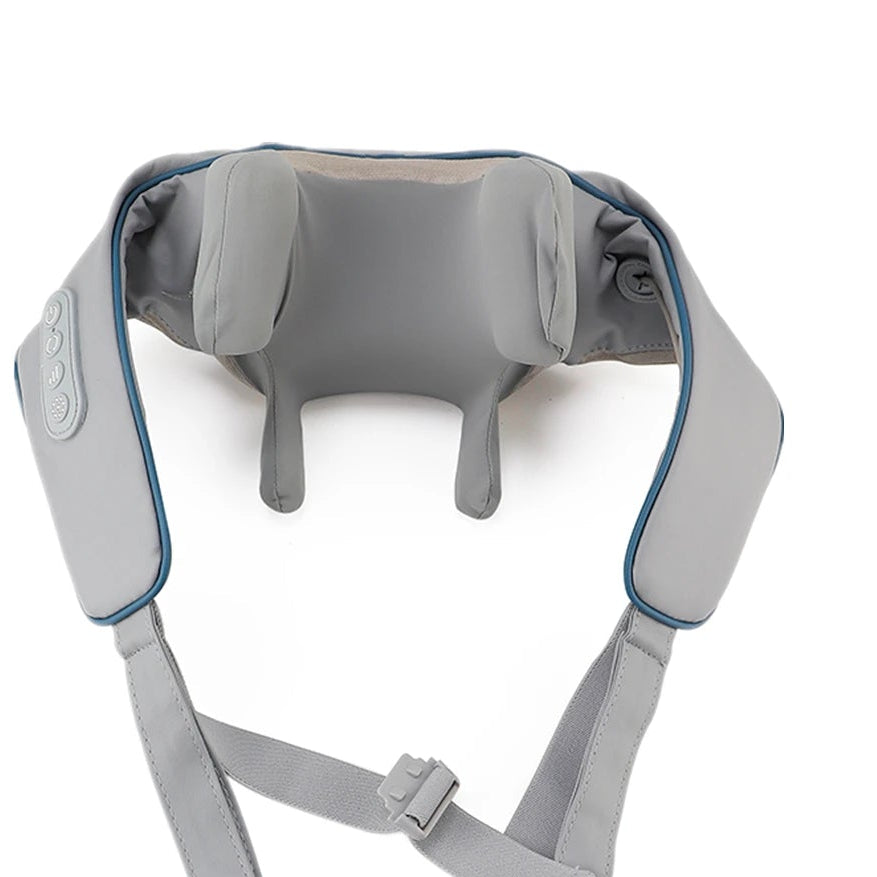 26W Wireless Neck & Shoulder Massager – Brushless Motor Kneading Shawl
