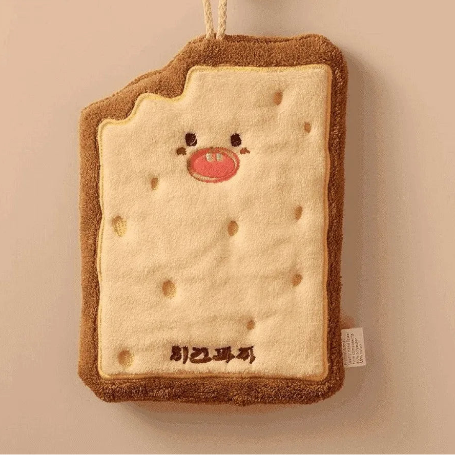 Coral Velvet Hand Towel