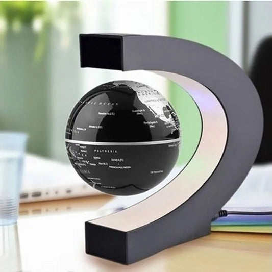Magnetic Levitation Globe with LED Light – Floating Antigravity Decor