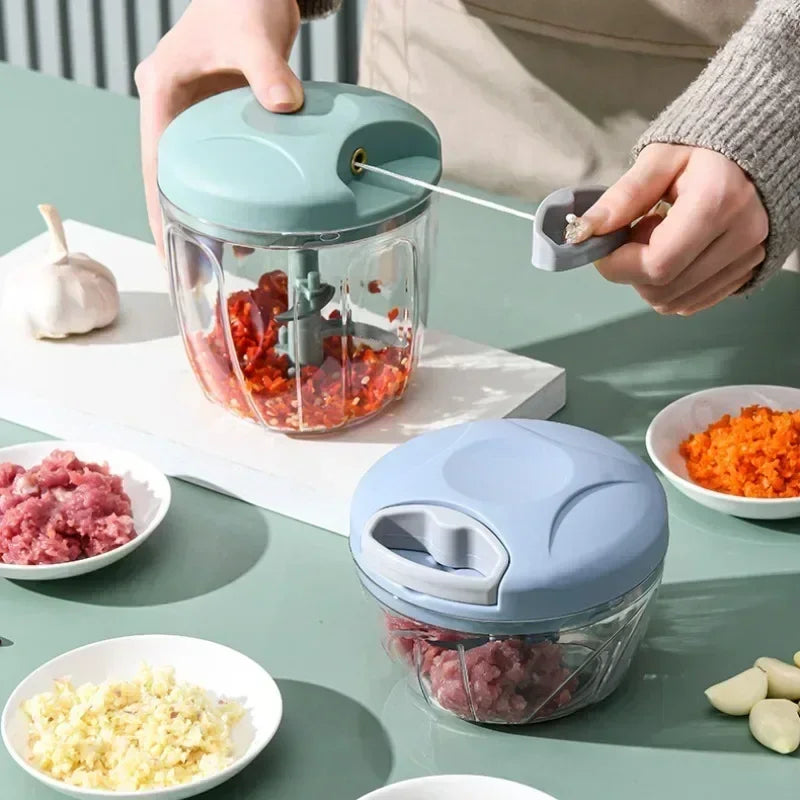 Manual Vegetable and Garlic Chopper