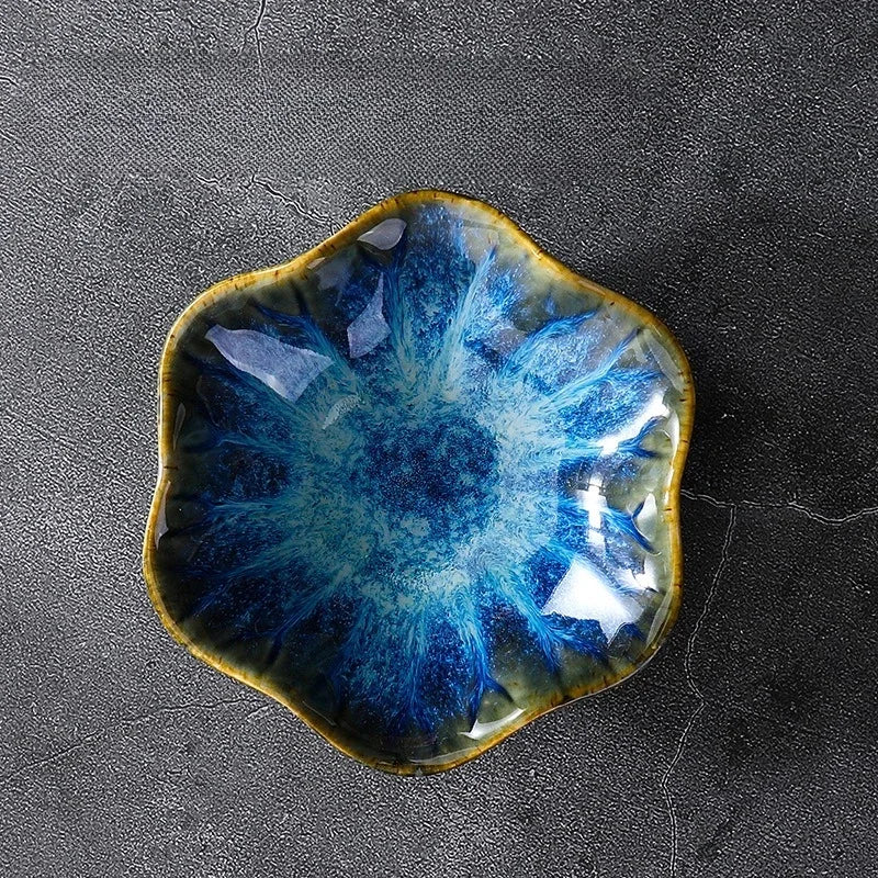 Lotus Leaf Ceramic Jewelry Organizer