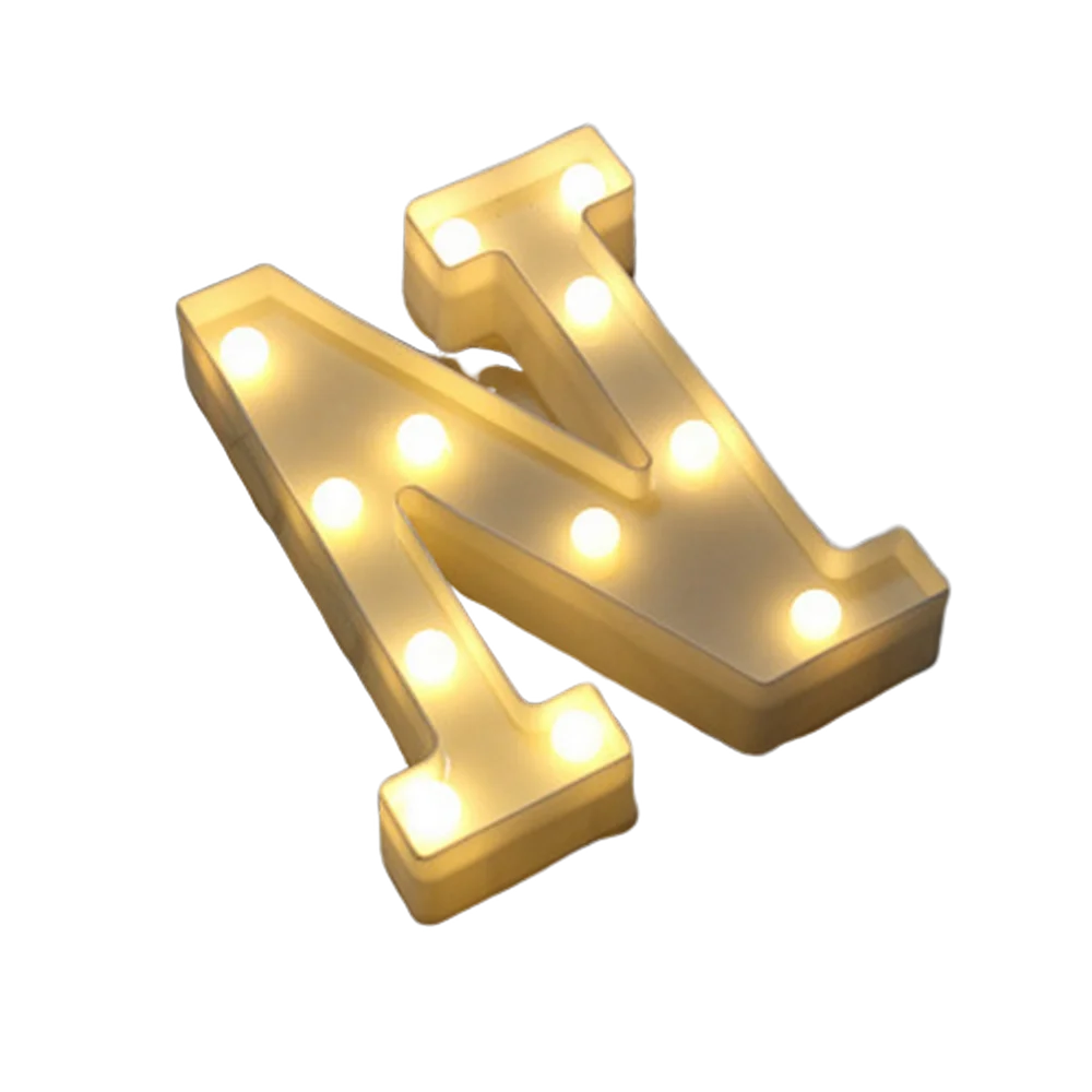 Luminous LED Alphabet and Number Lights