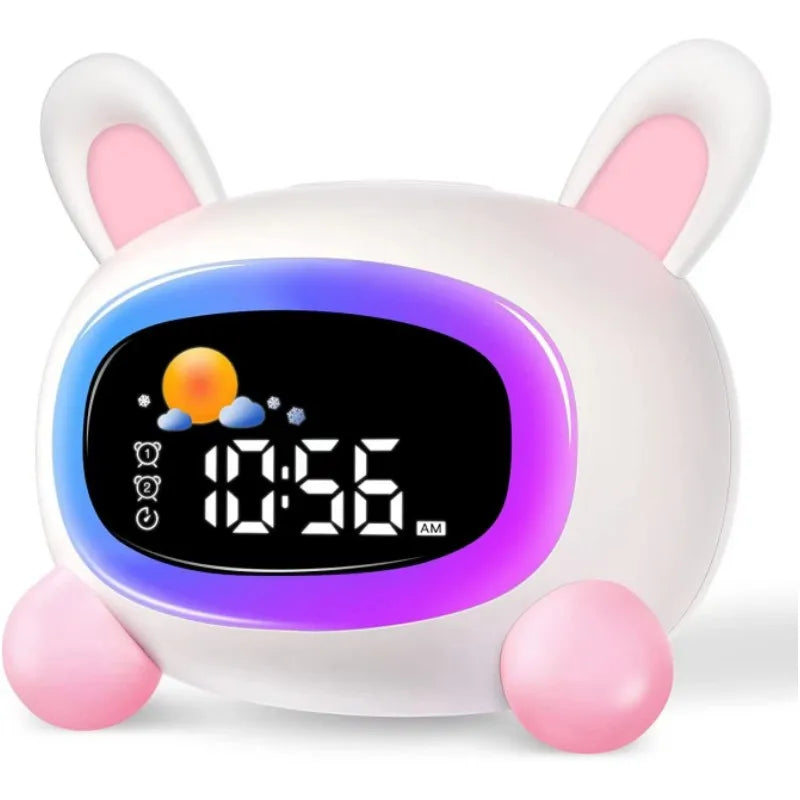 Kids Sleep Training Alarm Clock and Sound Machine