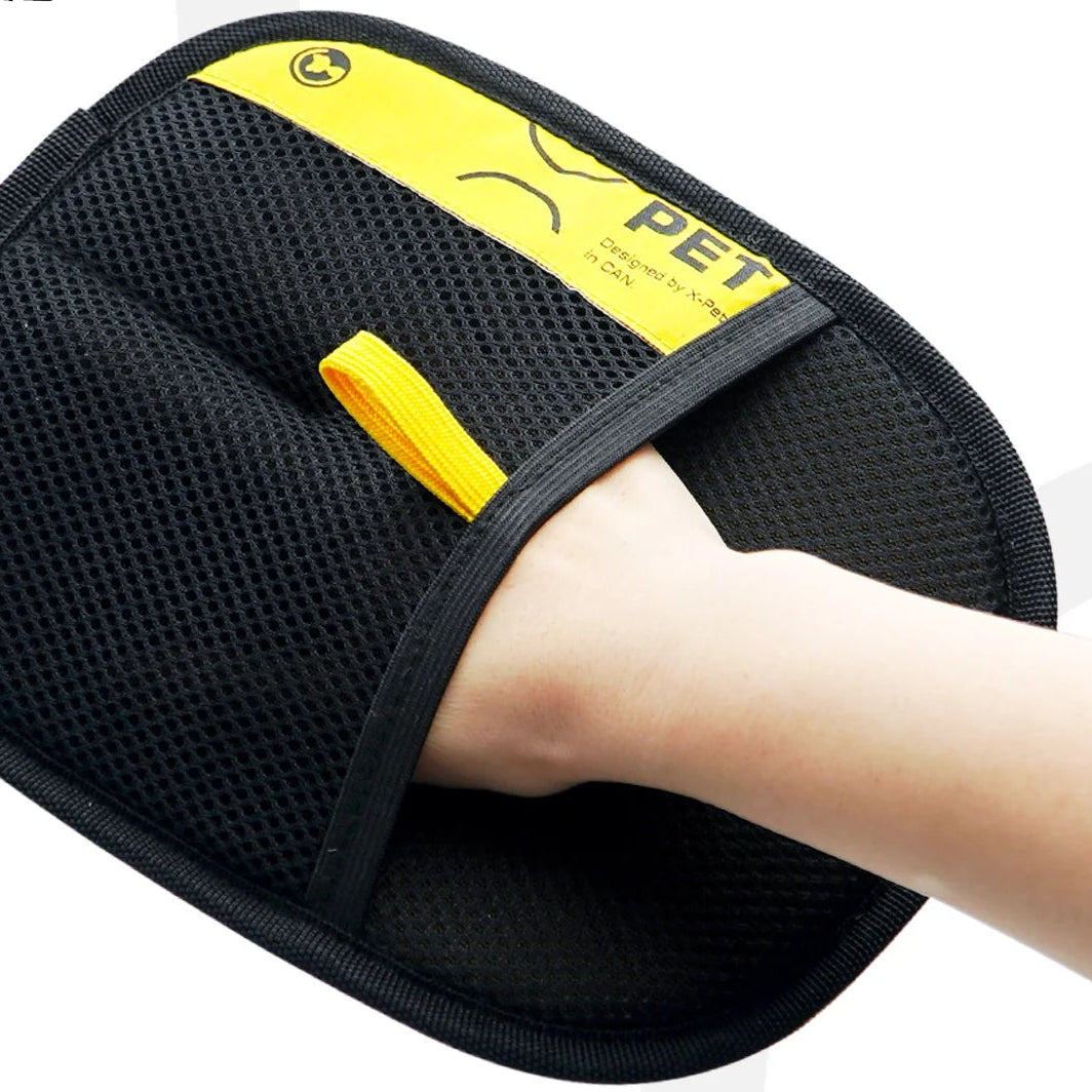 2-in-1 Pet Hair Remover and Grooming Glove