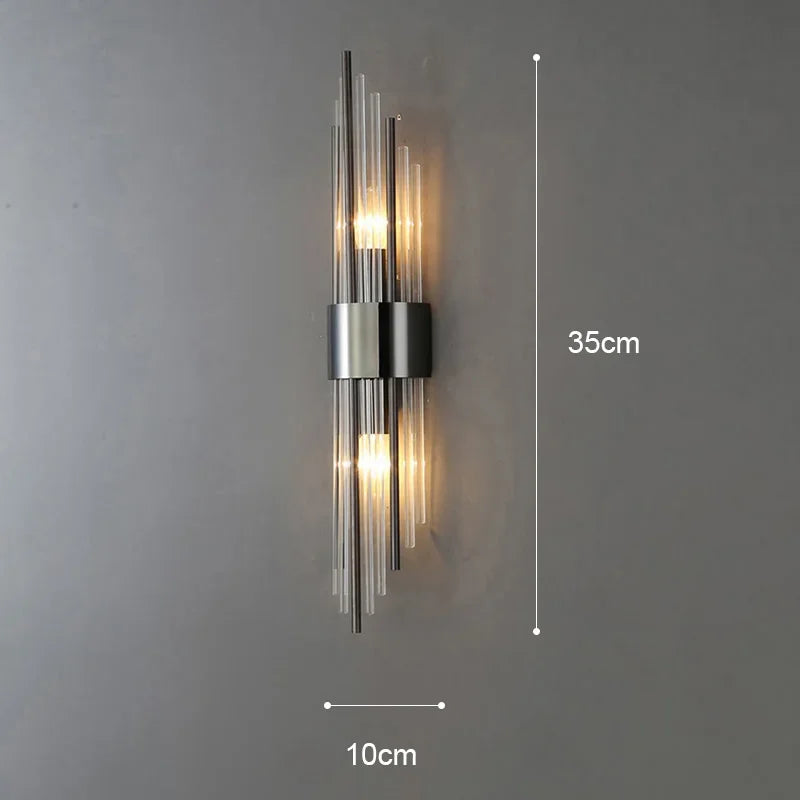 Luxury Gold LED Wall Sconce