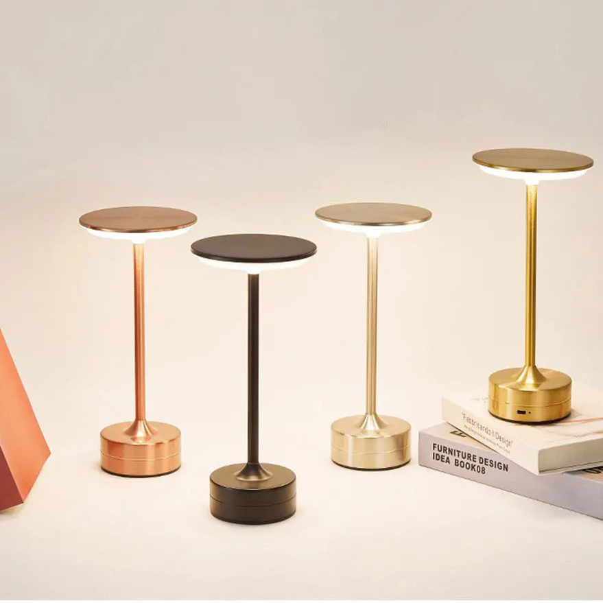 Touch Sensor LED Table Lamp USB Rechargeable