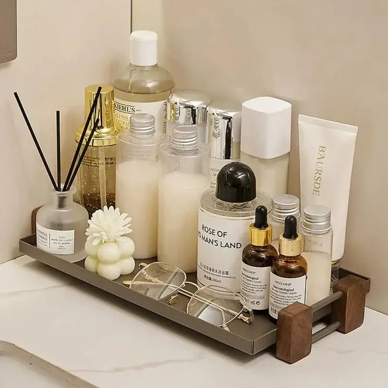 Multi Purpose Bathroom and Coffee Station Organizer Shelf