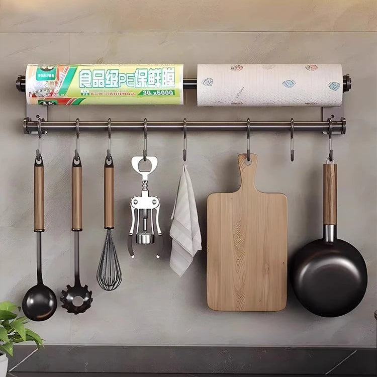 Stainless Steel Multi Purpose Kitchen Wall Rack