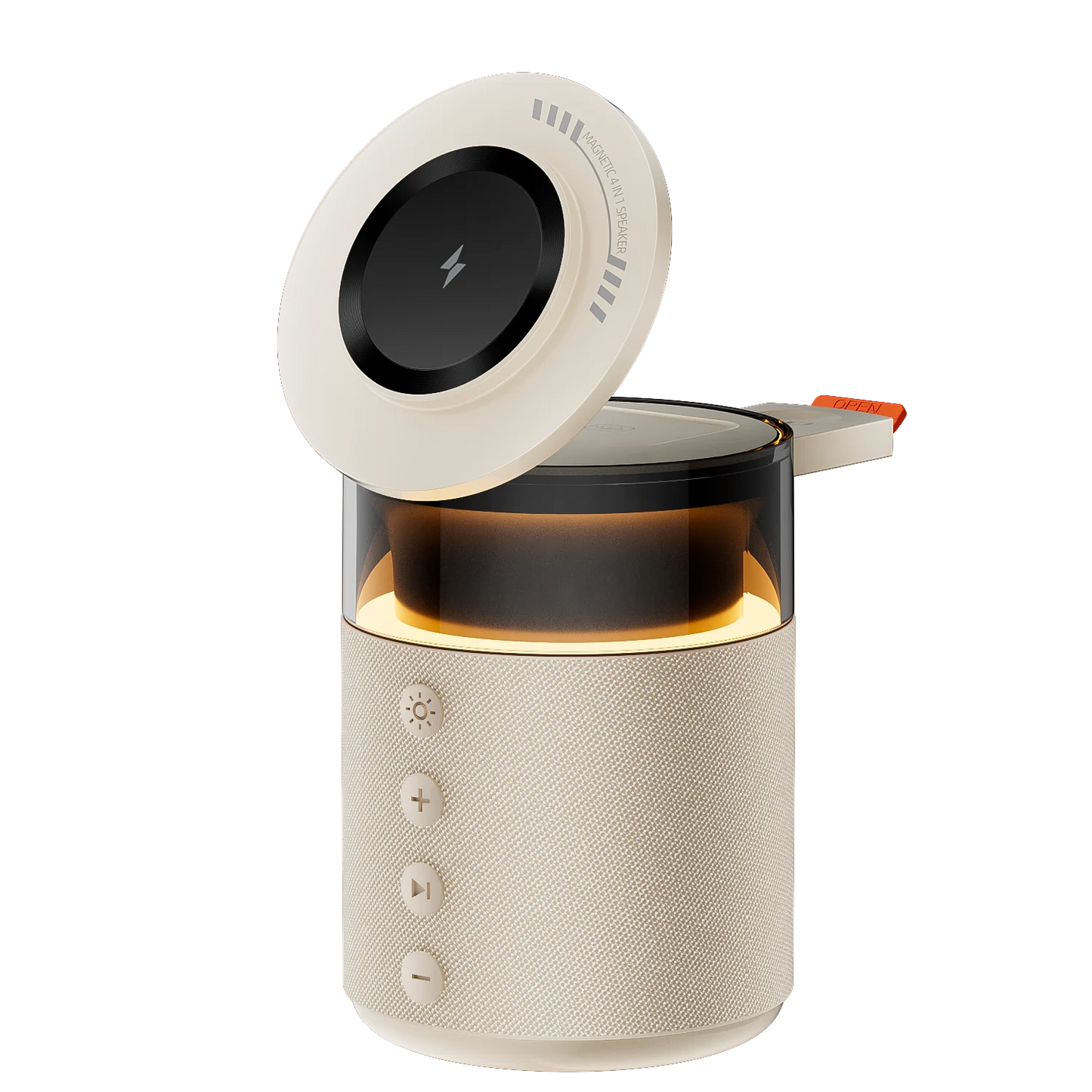 5-in-1 Magnetic Wireless Charging Station with Speaker