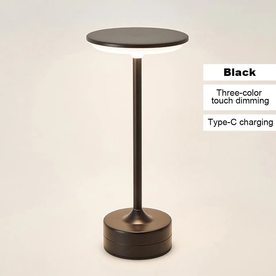 Touch Sensor LED Table Lamp USB Rechargeable