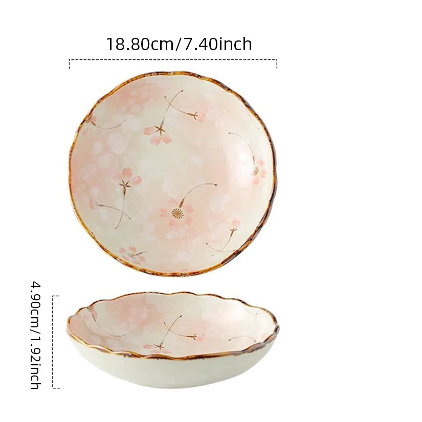 Ceramic Bowl with Handle