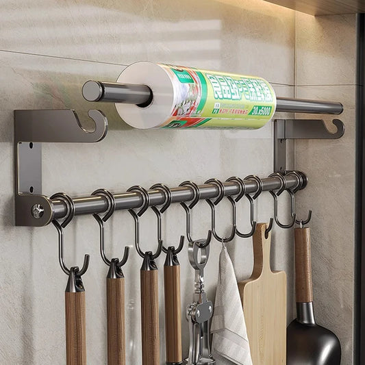 Stainless Steel Multi Purpose Kitchen Wall Rack