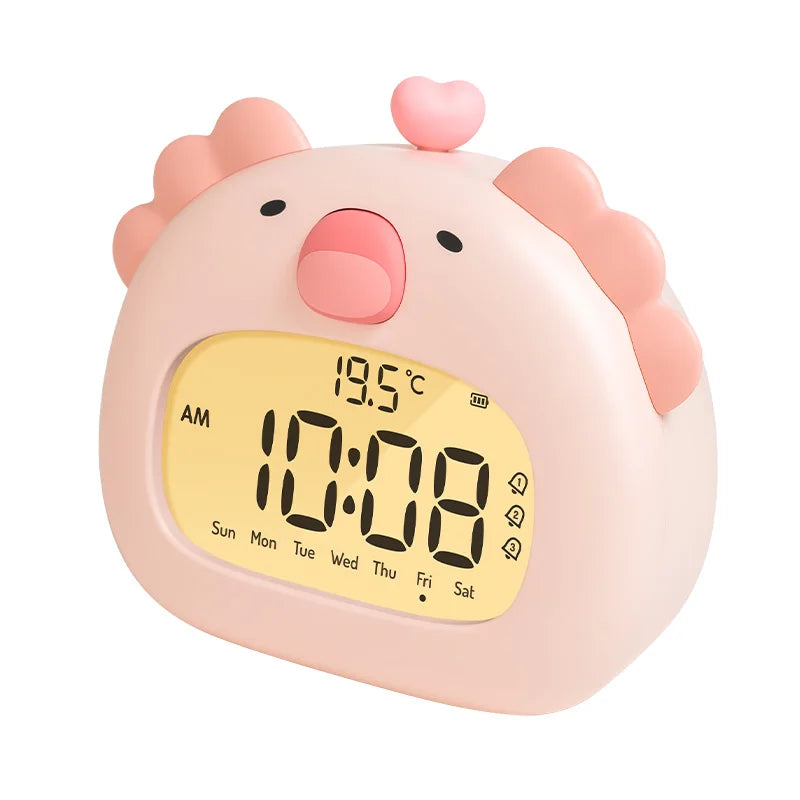 Cute Capybara LED Digital Alarm Clock