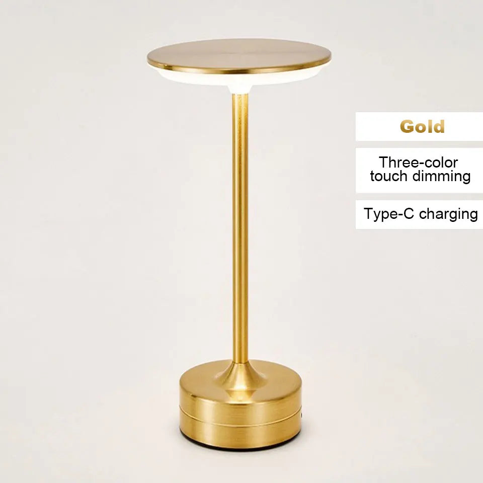 Touch Sensor LED Table Lamp USB Rechargeable
